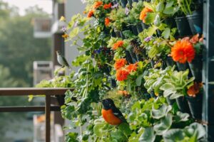Ce potager vertical de 1m² qui produit autant qu&rsquo;un jardin traditionnel — même les voisins n&rsquo;en reviennent pas