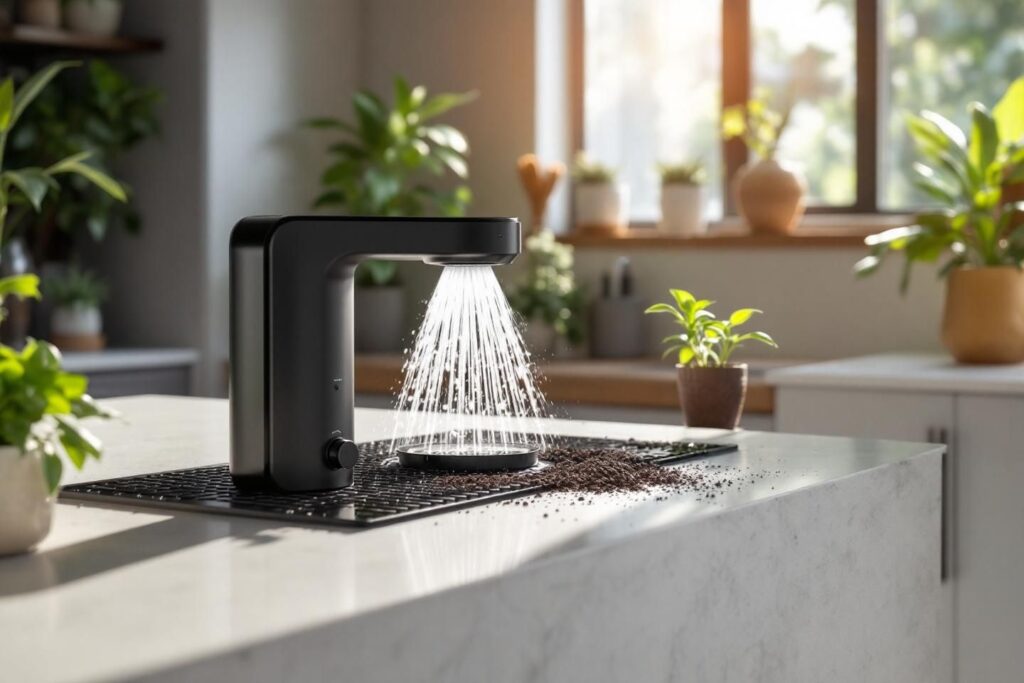 Cette jardinière autonome qui arrose vos plantes pendant 1 mois