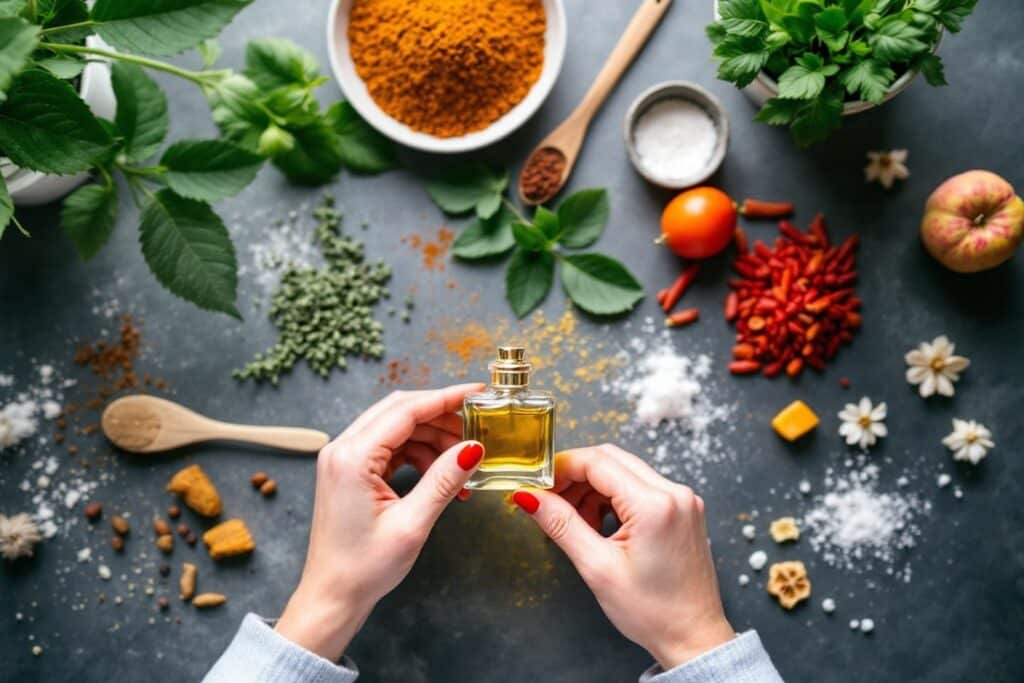 Comment créer du parfum personnalisé avec des ingrédients de cuisine