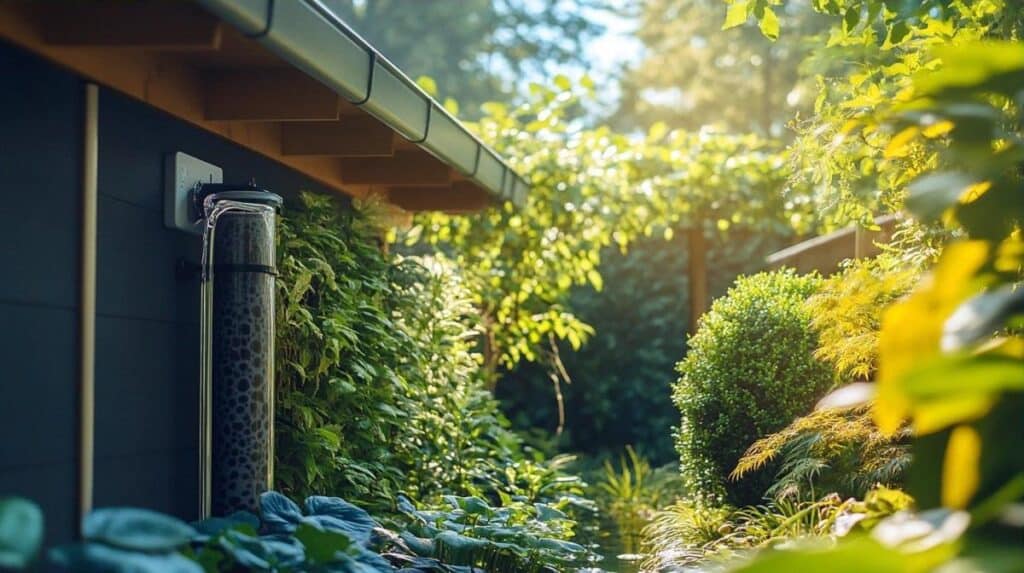 Comment récupérer l’eau de pluie discrètement avec ce système simple