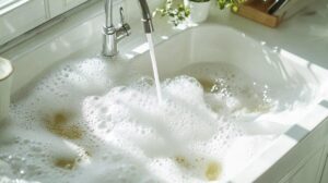 L’astuce simple pour déboucher un évier sans produits chimiques ni ventouse : l&rsquo;astuce sel + eau bouillante qui marche