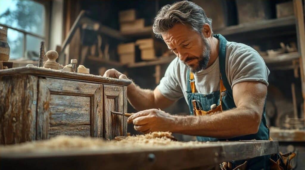 Le truc de menuisier pour réparer des meubles en bois vermoulu