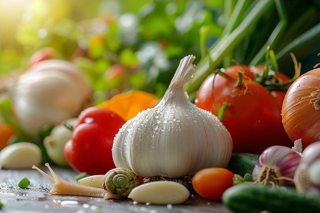 Lutter contre les limaces au potager : l’astuce à l’ail que les jardiniers redécouvrent