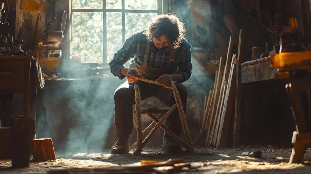 Réparer une chaise branlante sans vis ni outil spécifique