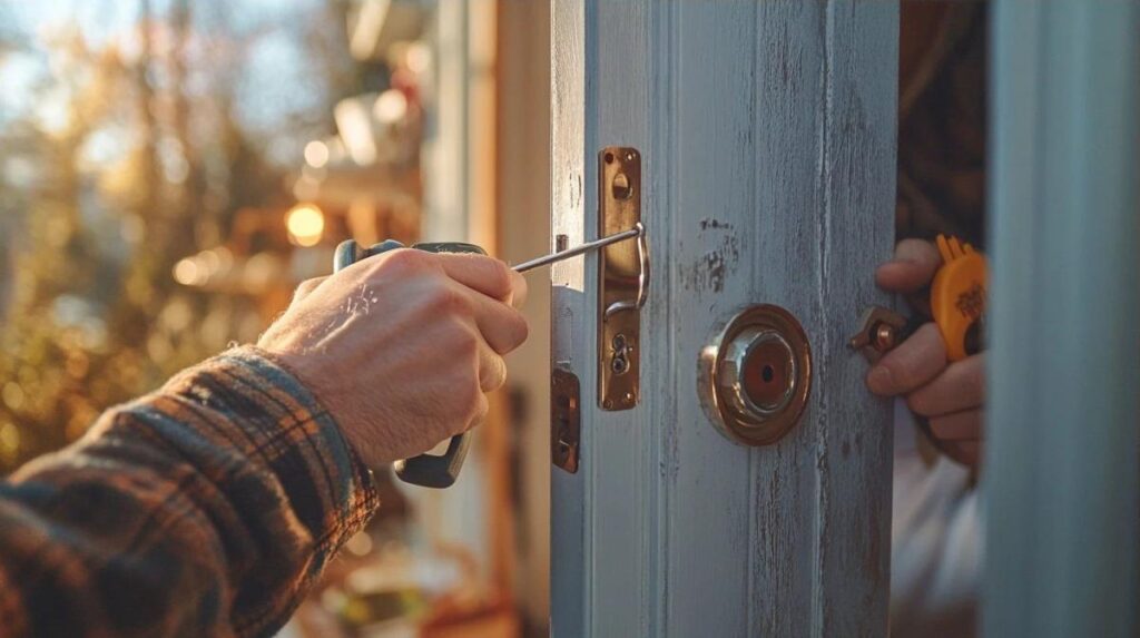 Réparer une porte qui grince sans outillage ni expertise